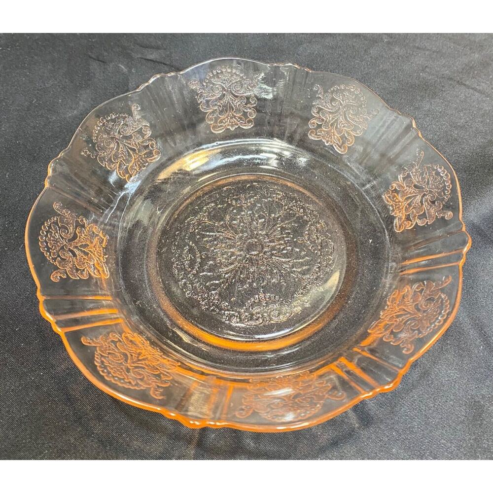 Macbeth Evans Pink American Sweetheart Berry Dessert Bowls Set of 5